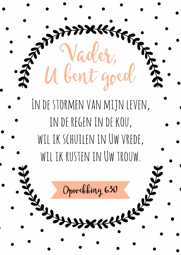 Religie kaarten - Opwekking 630 - WW