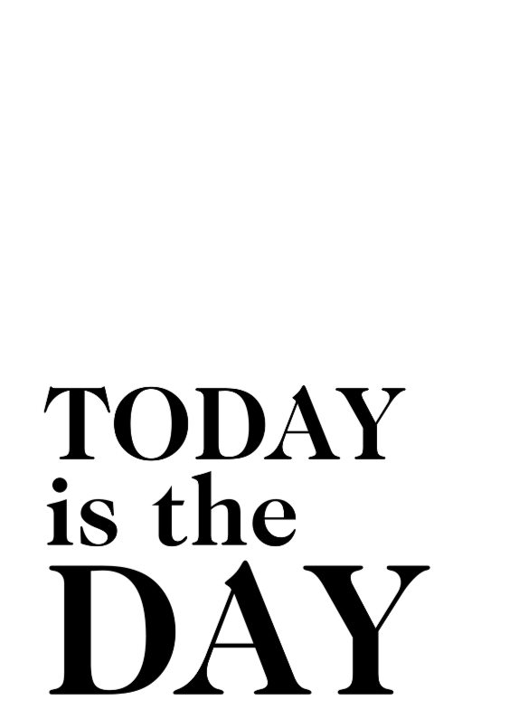 Bij Betsy Today is the day! - Spreukenkaarten Spreukenkaarten - Bij Betsy Today is the day!
