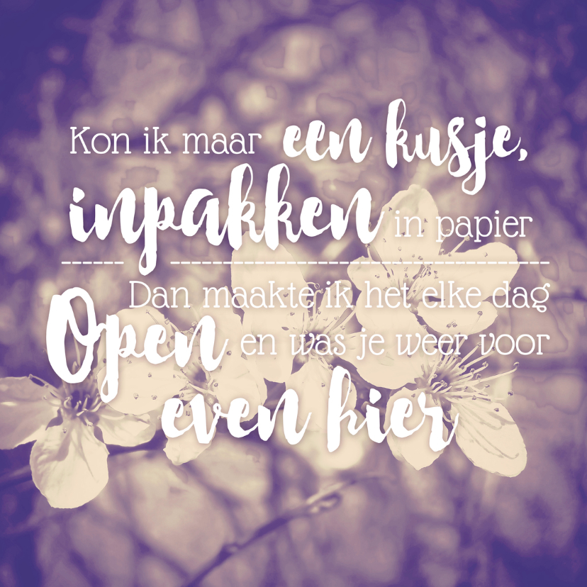 Letter love sterkte - DH - Spreukenkaarten Spreukenkaarten - Letter love sterkte - DH