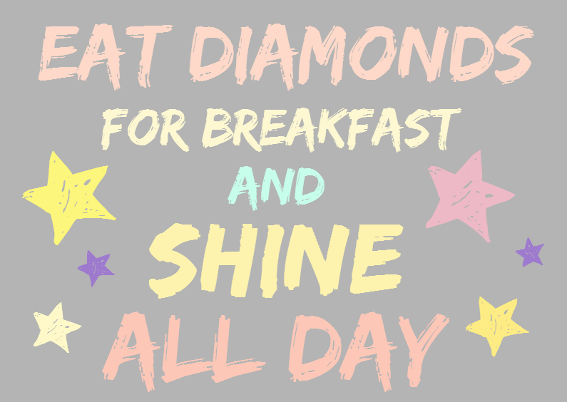 Shine all day - Spreukenkaarten Spreukenkaarten - Shine all day