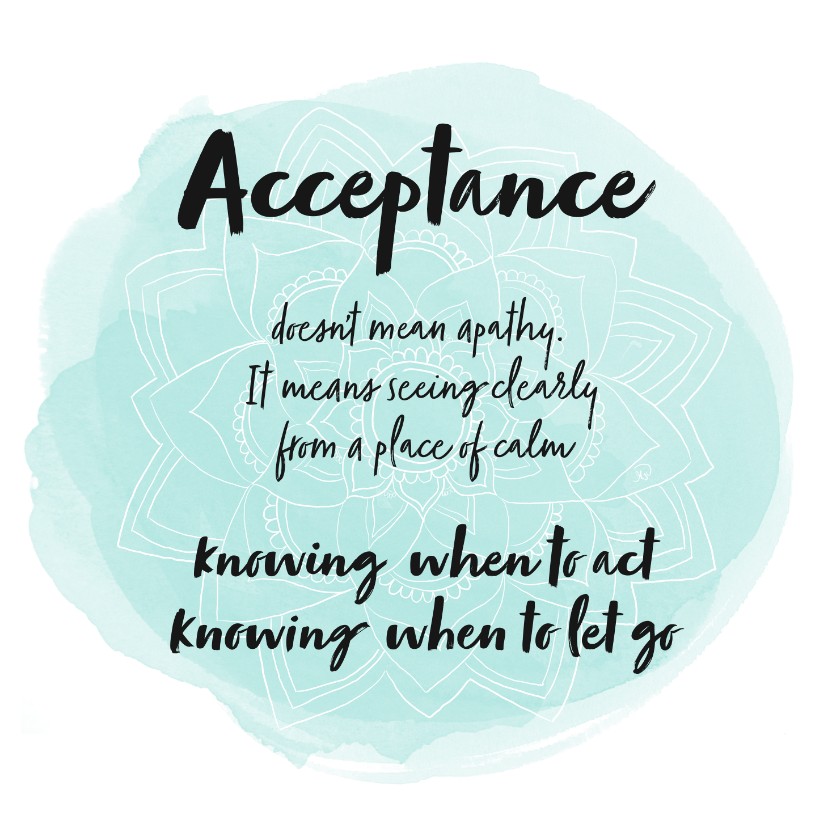 Spreukenkaart Acceptance - Spreukenkaarten Spreukenkaarten - Spreukenkaart Acceptance