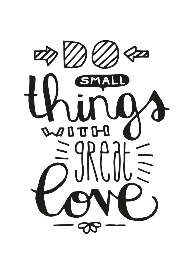 Zomaar Small things - Spreukenkaarten Spreukenkaarten - Zomaar Small things