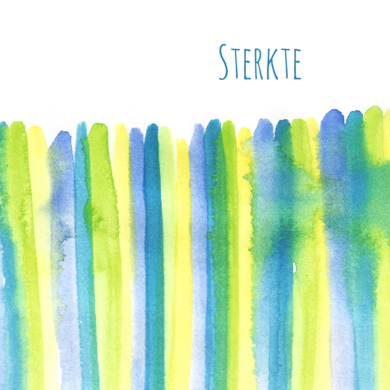 Aquarel kleuren sterkte - Sterkte kaarten Sterkte kaarten - Aquarel kleuren sterkte