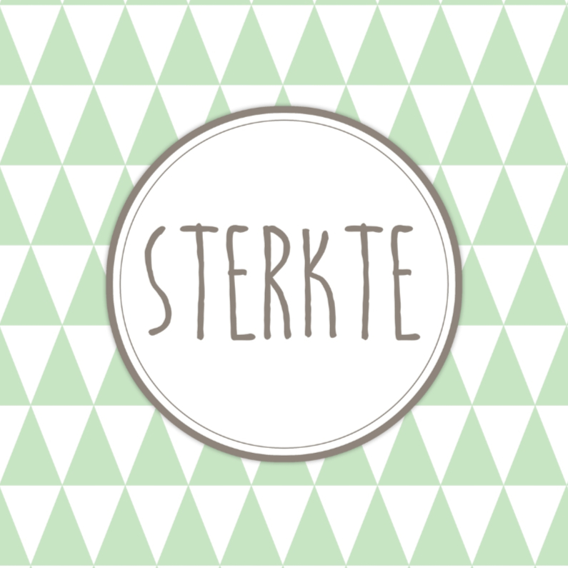 Kaartje Sterkte - WW - Sterkte kaarten Sterkte kaarten - Kaartje Sterkte - WW