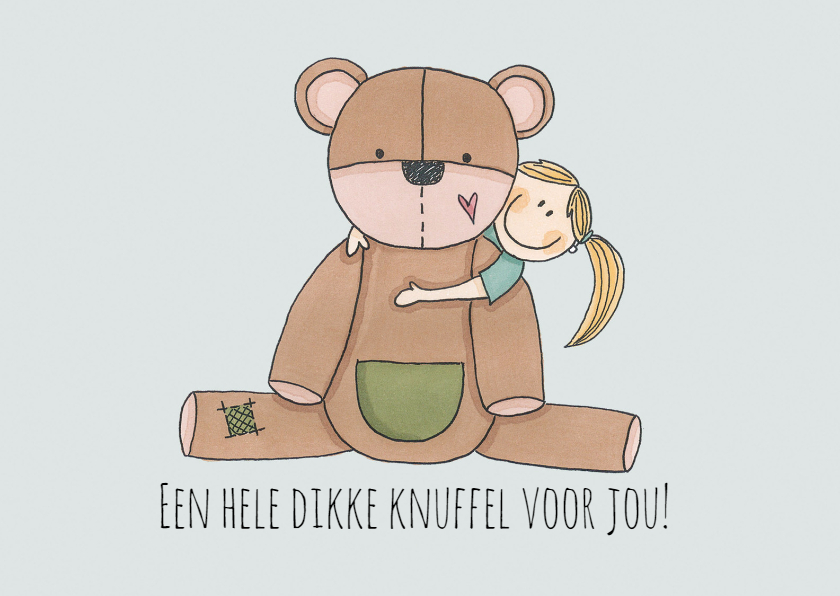 Sterkte Dikke knuffel - LFZ - Sterkte kaarten Sterkte kaarten - Sterkte Dikke knuffel - LFZ