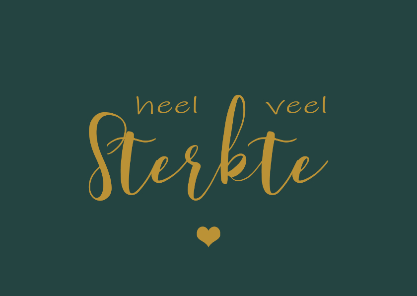 Sterkte hartje rusty - Sterkte kaarten Sterkte kaarten - Sterkte hartje rusty
