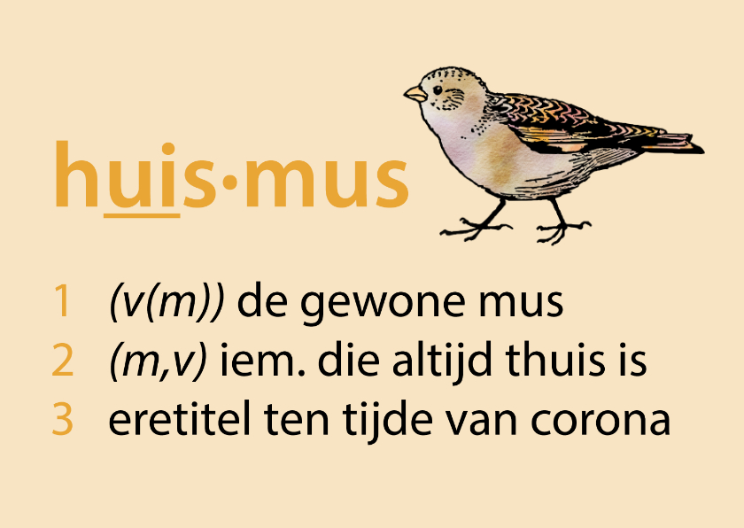 Sterkte Huismus is eretitel tijdens coronacrisis - Sterkte kaarten Sterkte kaarten - Sterkte Huismus is eretitel tijdens coronacrisis