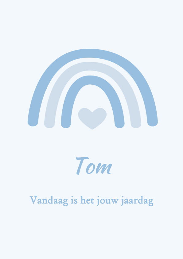 Sterkte jaardag jongen 'vandaag is het de jaardag' - Sterkte kaarten Sterkte kaarten - Sterkte jaardag jongen 'vandaag is het de jaardag'