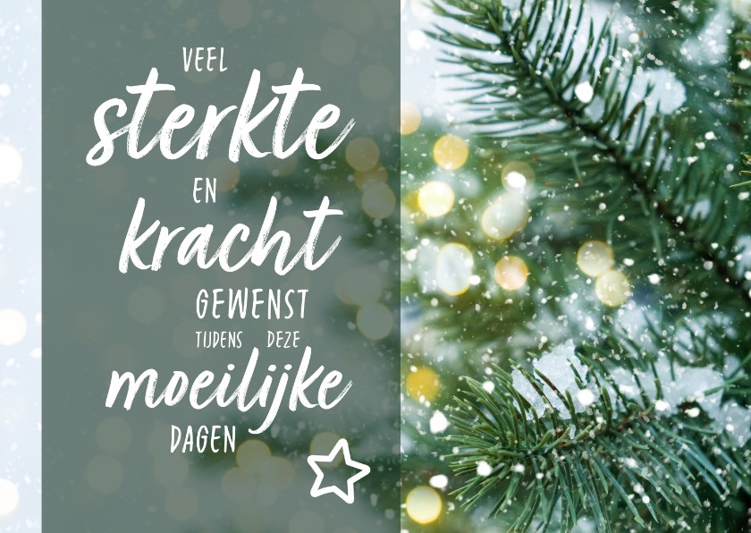 Sterkte - kerstdagen - Sterkte kaarten Sterkte kaarten - Sterkte - kerstdagen