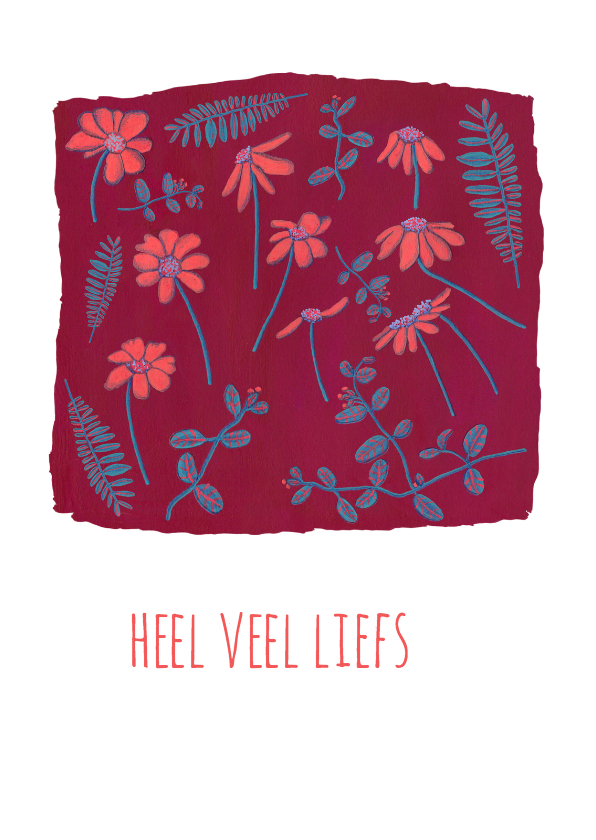Sterktekaart heel veel liefs - Sterkte kaarten Sterkte kaarten - Sterktekaart heel veel liefs