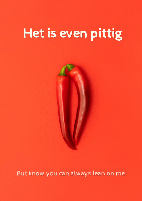 Sterktekaart - Het is even pittig - Sterkte kaarten Sterkte kaarten - Sterktekaart - Het is even pittig
