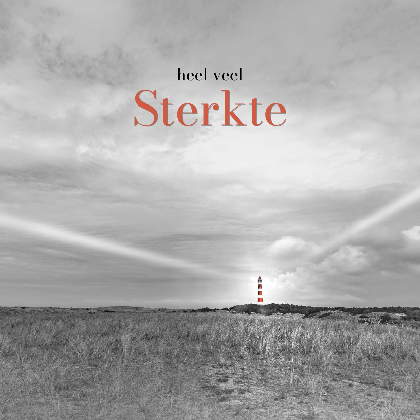 Sterkte kaarten - Sterktekaart landschap vuurtoren