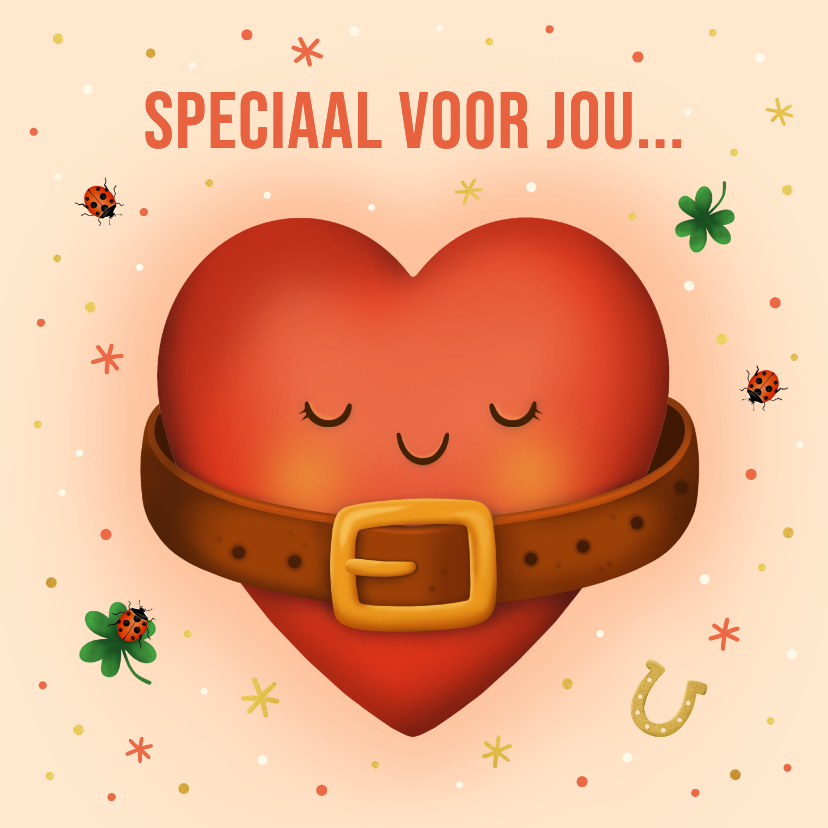 Sterkte kaarten - Sterktekaart speciaal hart onder riem