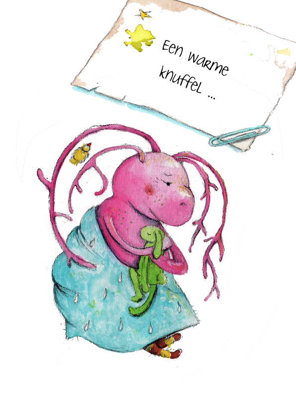 Sterktekaart Warme knuffel ! - Sterkte kaarten Sterkte kaarten - Sterktekaart Warme knuffel !