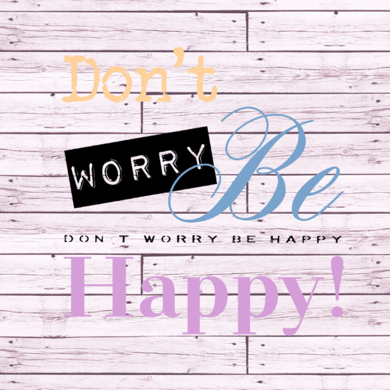Woorden Don't worry.. Kleur - BK - Sterkte kaarten Sterkte kaarten - Woorden Don't worry.. Kleur - BK