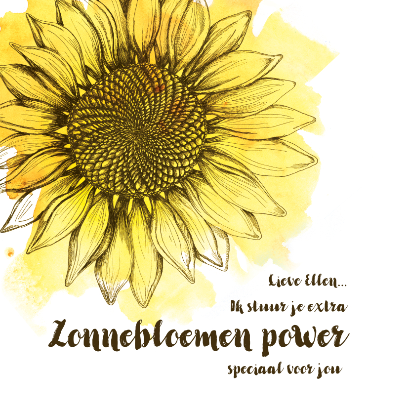 Zonnebloem-kracht voor jou - Sterkte kaarten Sterkte kaarten - Zonnebloem-kracht voor jou