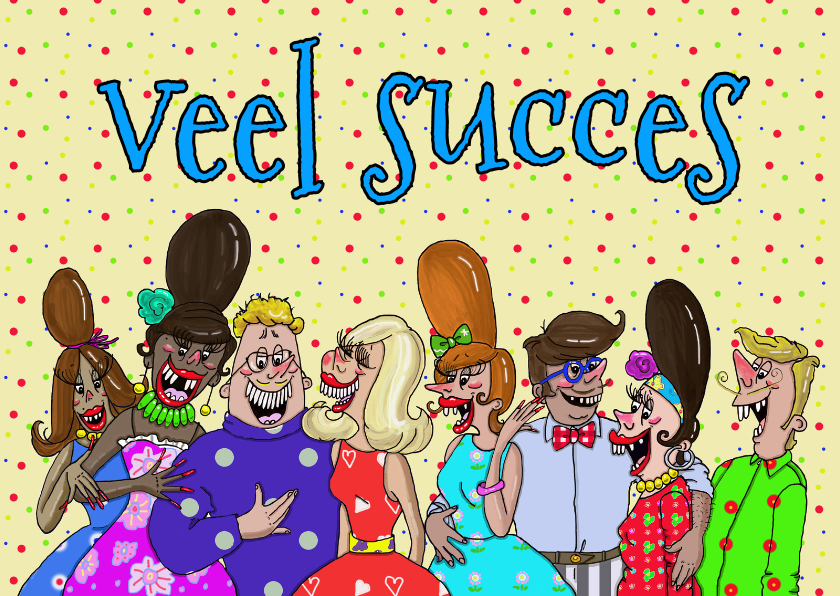 het gaat lukken! - Succes kaarten Succes kaarten - het gaat lukken!