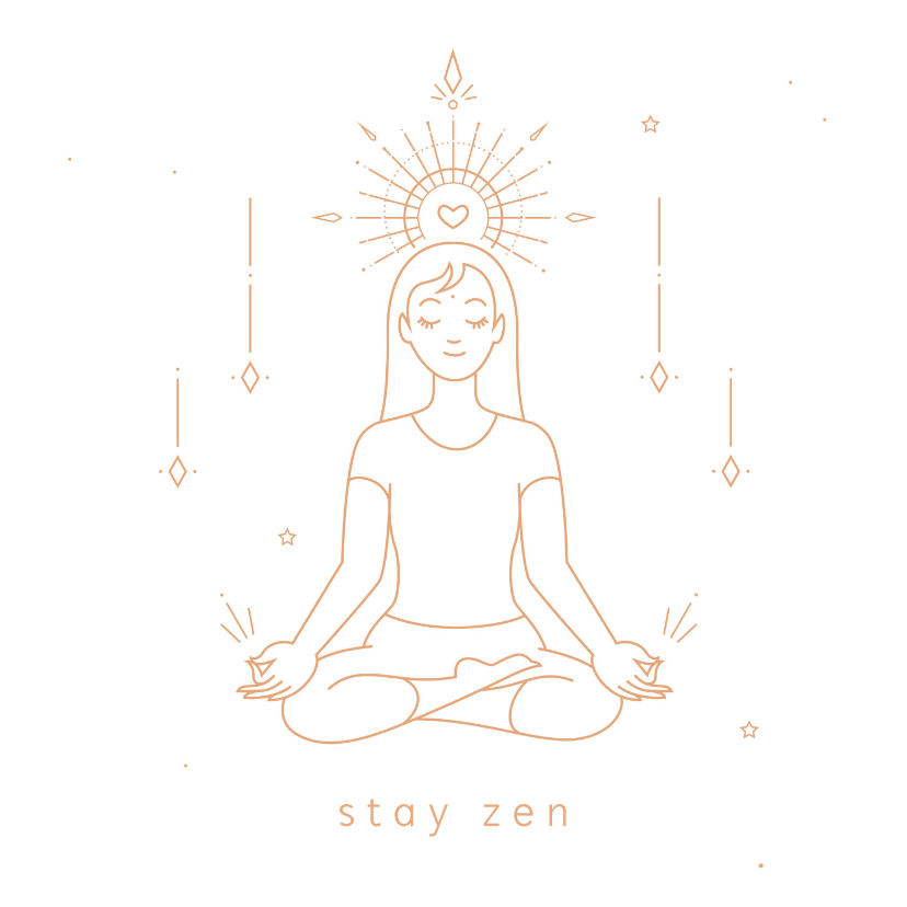 Stay zen succes kaart - Succes kaarten Succes kaarten - Stay zen succes kaart