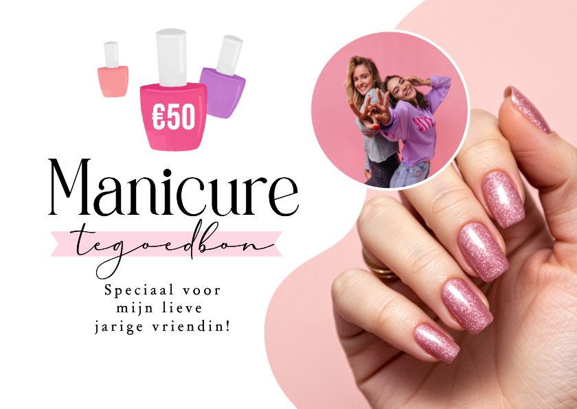 Tegoedbon maken - Tegoedbon zelf maken beauty manicure nagels stijlvol