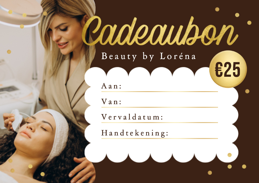 Tegoedbon maken - Tegoedbon zelf maken zakelijk beauty algemeen foto