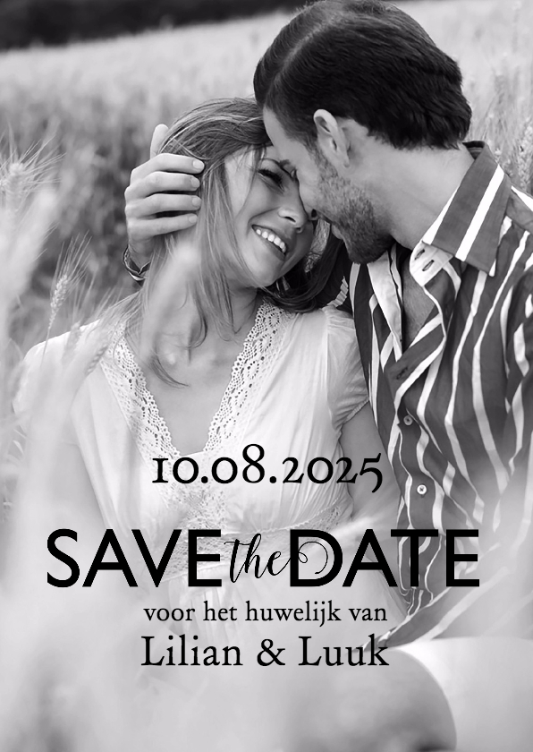 Net een affiche-isf - Trouwkaarten Trouwkaarten - Net een affiche-isf