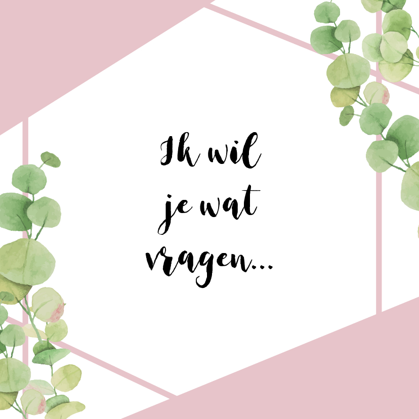 Stijlvolle getuigekaart Stijlvolle getuigekaart