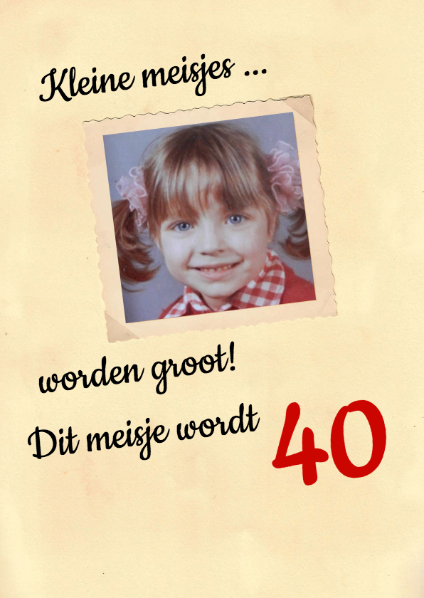 foto album 40 - Uitnodigingen Uitnodigingen - foto album 40