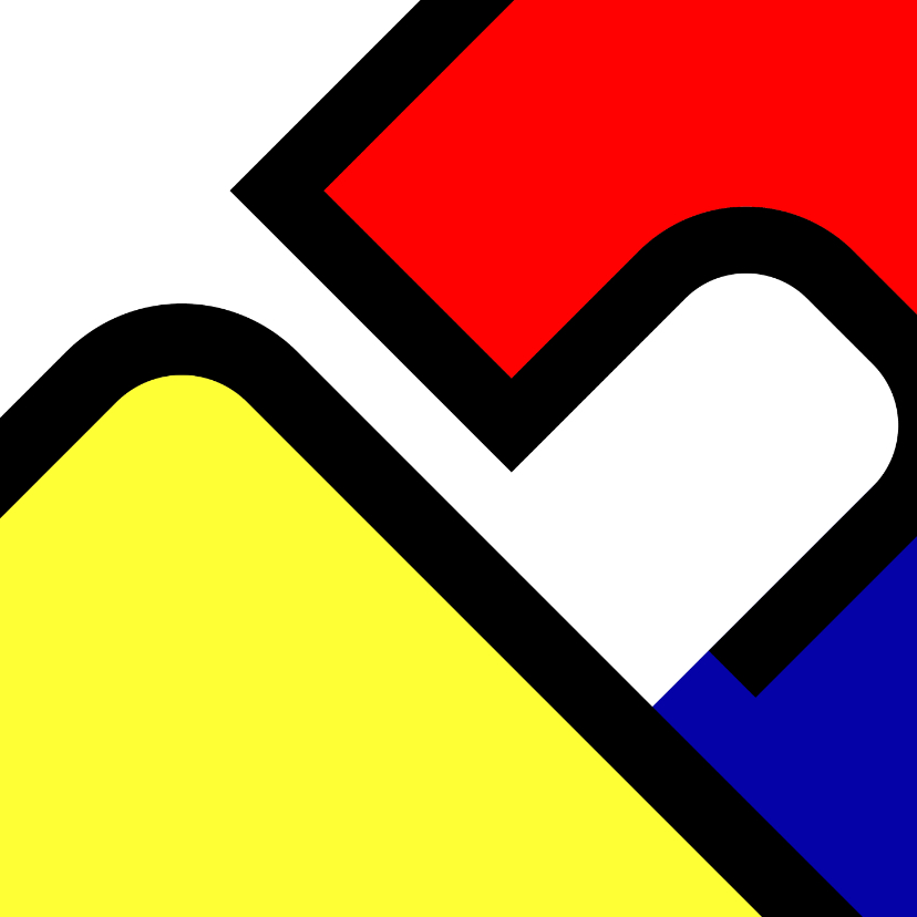 Mondriaan 75 jaar - Uitnodigingen Uitnodigingen - Mondriaan 75 jaar