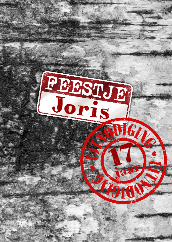 uitnodiging tiener jongen stempels - Uitnodigingen Uitnodigingen - uitnodiging tiener jongen stempels