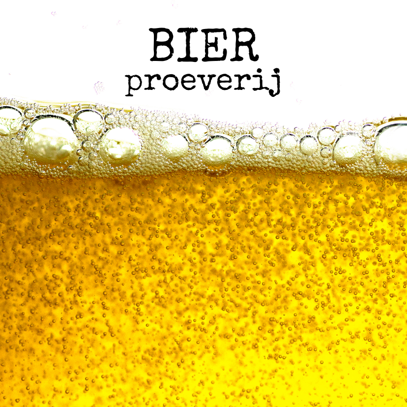 Uitnodiging voor bierproeverij - Uitnodigingen Uitnodigingen - Uitnodiging voor bierproeverij