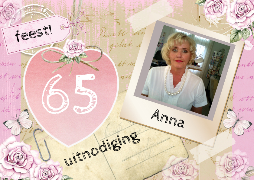 verjaardagsfeest anna hart - Uitnodigingen Uitnodigingen - verjaardagsfeest anna hart