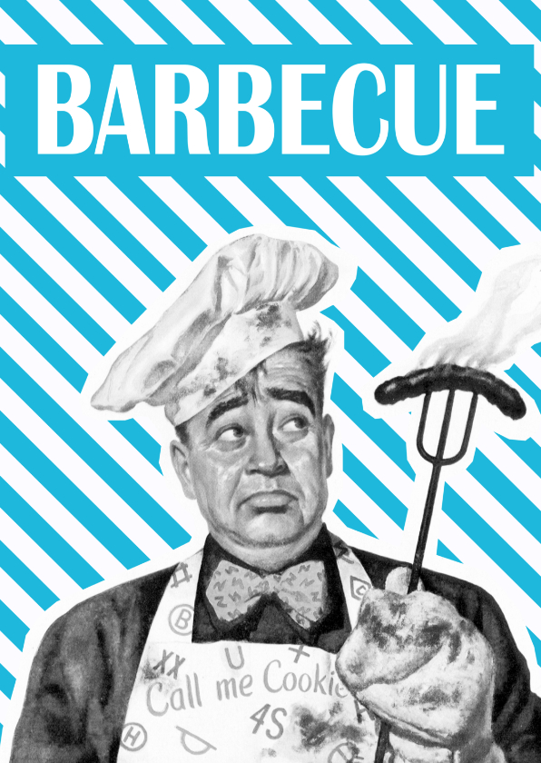 Vintage barbeque - Uitnodigingen Uitnodigingen - Vintage barbeque