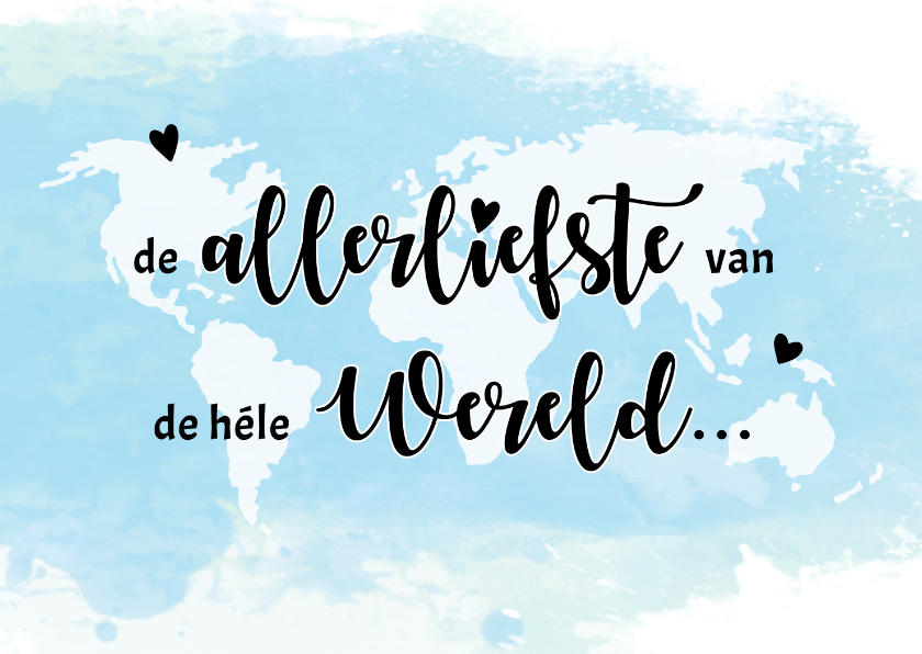 Vaderdag liefste de wereld