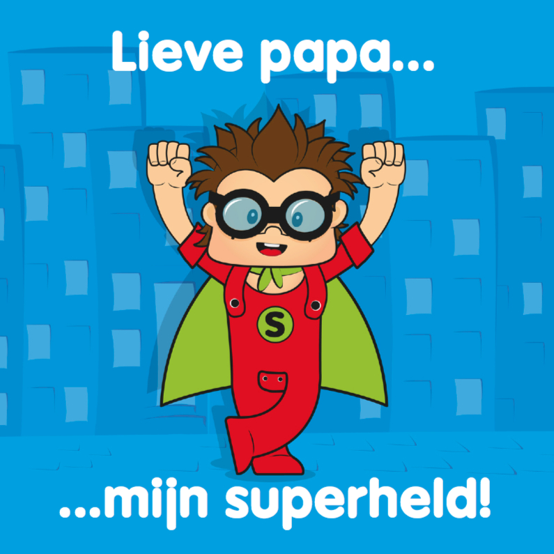 Vaderdag voor jou papa held 20 - Vaderdag kaarten Vaderdag kaarten - Vaderdag voor jou papa held 20