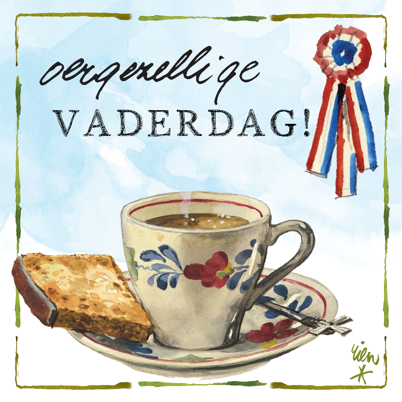 Vaderdagkaart Lang Leve de Boerderij Rien Poortvliet - Vaderdag kaarten Vaderdag kaarten - Vaderdagkaart Lang Leve de Boerderij Rien Poortvliet