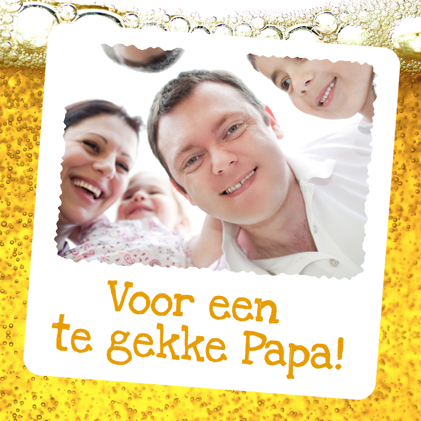 Voor een te gekke Papa! - BK - Vaderdag kaarten Vaderdag kaarten - Voor een te gekke Papa! - BK
