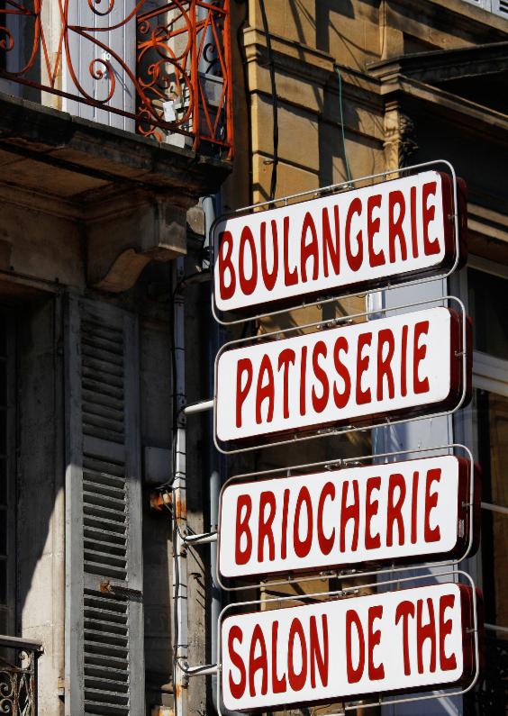 Vakantiekaarten - Close up Franse Boulangerie - OT