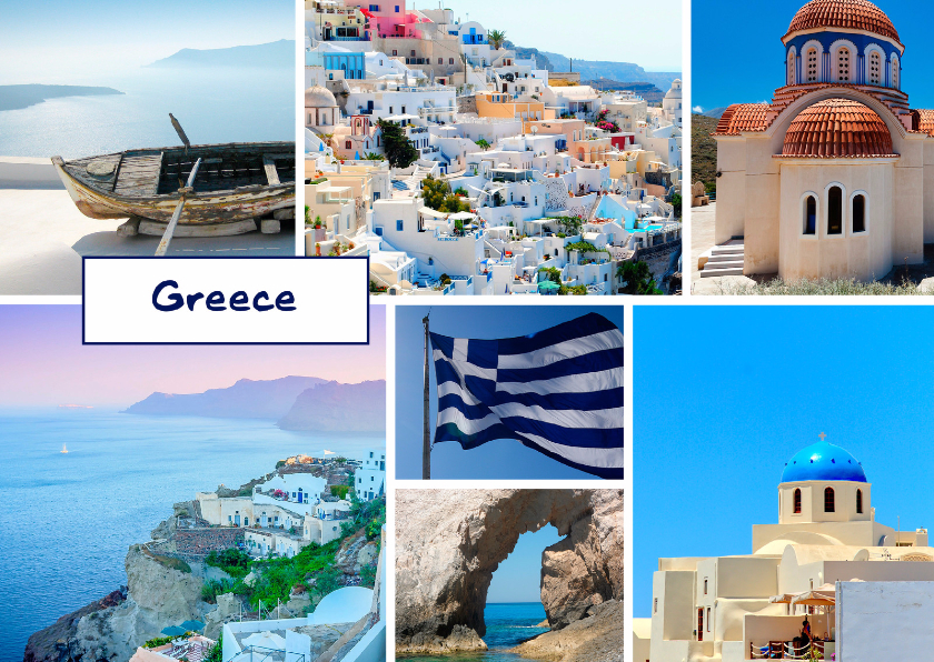 De groeten... Greece - DH - Vakantiekaarten Vakantiekaarten - De groeten... Greece - DH