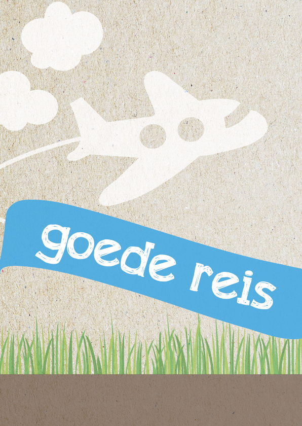 Vakantiekaarten - goede reis -BF