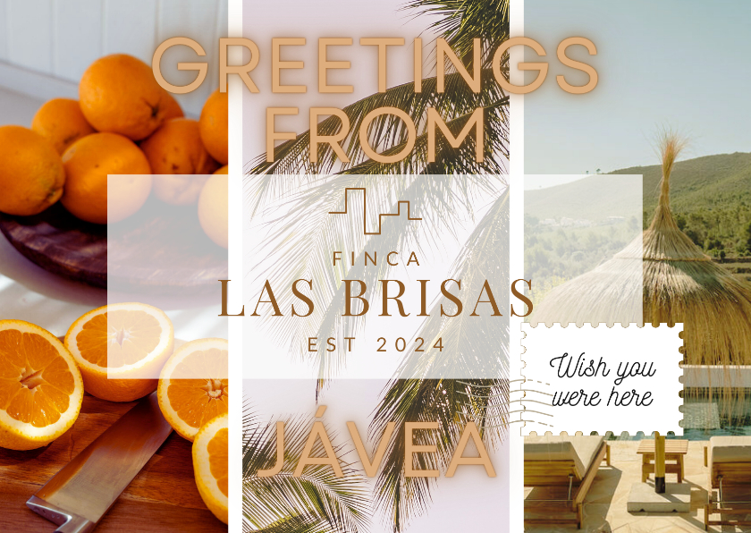 Greetings from Jávea - Finca Las Brisas - Vakantiekaarten Vakantiekaarten - Greetings from Jávea - Finca Las Brisas