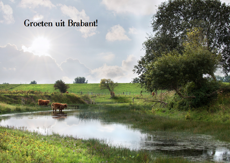 Vakantiekaarten - Groeten uit Brabant