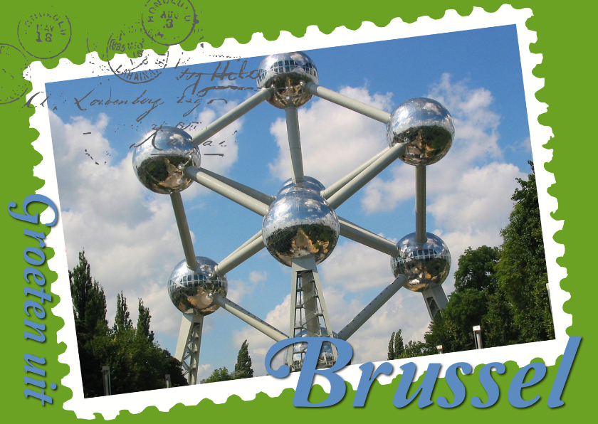 Groeten uit Brussel - Vakantiekaarten Vakantiekaarten - Groeten uit Brussel