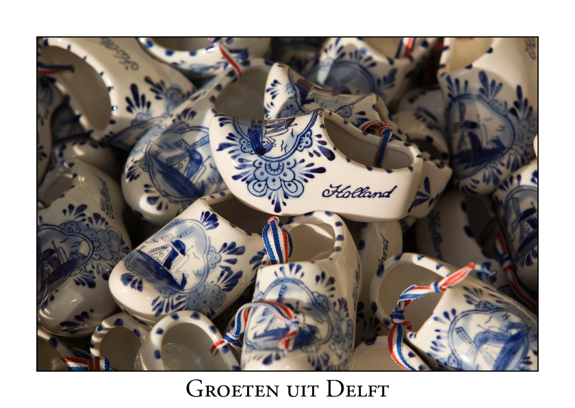 Groeten uit Delft V - Vakantiekaarten Vakantiekaarten - Groeten uit Delft V