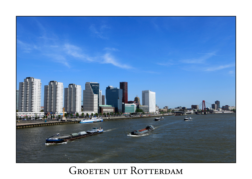 Vakantiekaarten - Groeten uit Rotterdam XIX