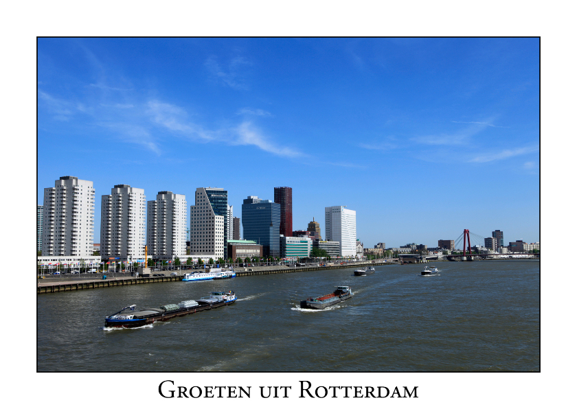 Groeten uit Rotterdam XIX - Vakantiekaarten Vakantiekaarten - Groeten uit Rotterdam XIX