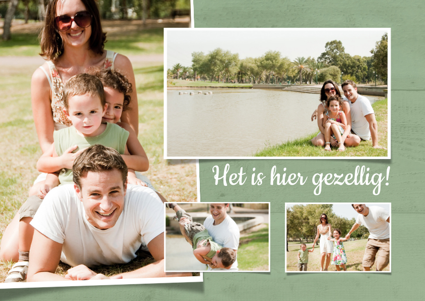 Het is hier gezellig - BK - Vakantiekaarten Vakantiekaarten - Het is hier gezellig - BK