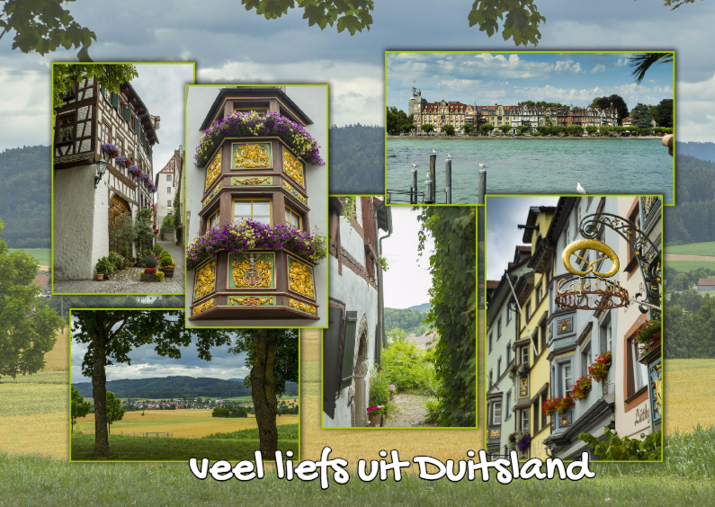 liefs uit Duitsland - Vakantiekaarten Vakantiekaarten - liefs uit Duitsland