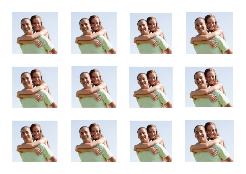 Rechthoekige Fotokaart 12 - Vakantiekaarten Vakantiekaarten - Rechthoekige Fotokaart 12