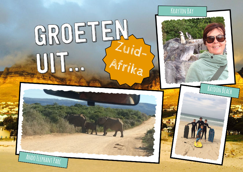 Vakantie Groeten uit... & eigen foto's - Vakantiekaarten Vakantiekaarten - Vakantie Groeten uit... & eigen foto's