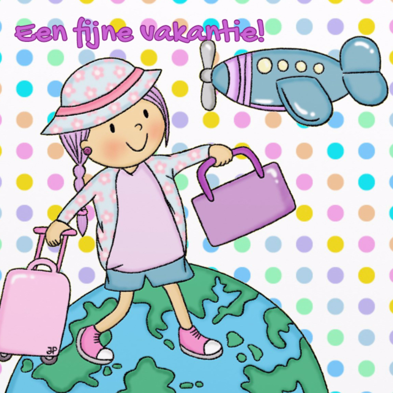 Vakantie Wereldbol - TbJ - Vakantiekaarten Vakantiekaarten - Vakantie Wereldbol - TbJ